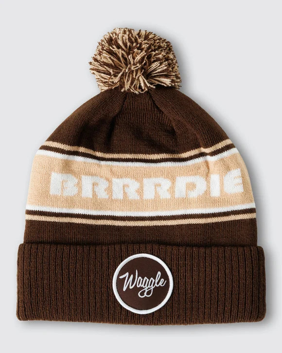 Waggle Brrrdie Pom Beanie