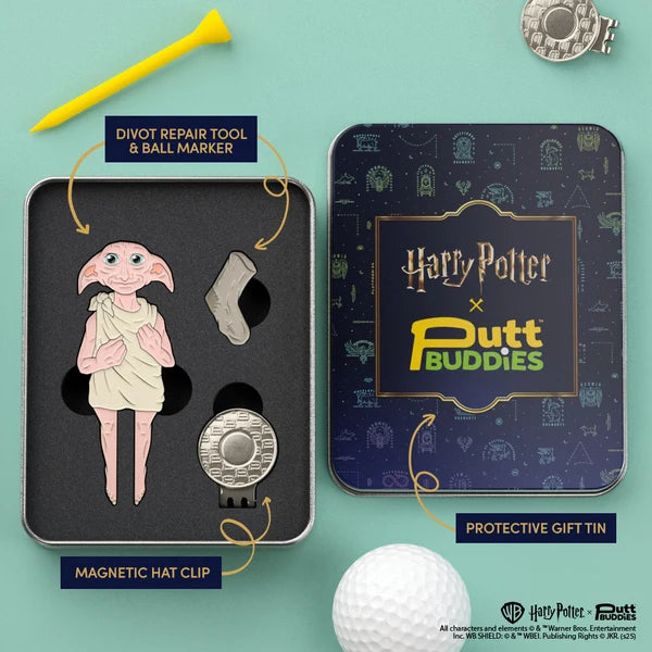 Putt Buddies Harry Potter Dobby Golf Divot Tool with Sock Ball Marker