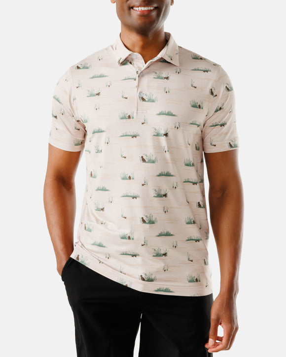Waggle Fowl Play Men's Polo