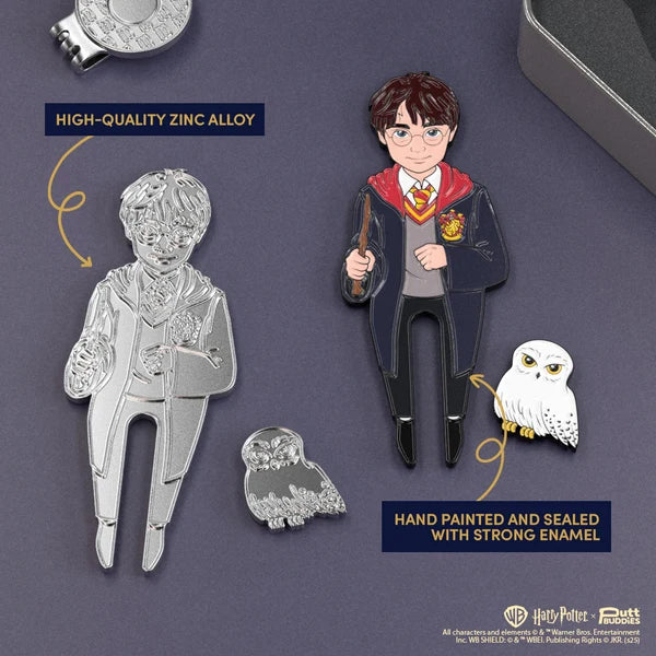 Putt Buddies Harry Potter Golf Divot Tool with Hedwig Ball Marker