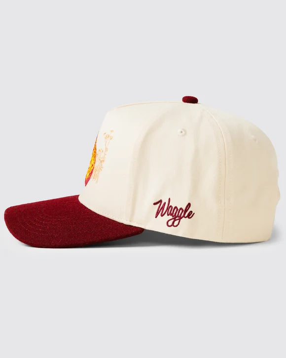 Waggle Hole Monitor Wool Brim Hat