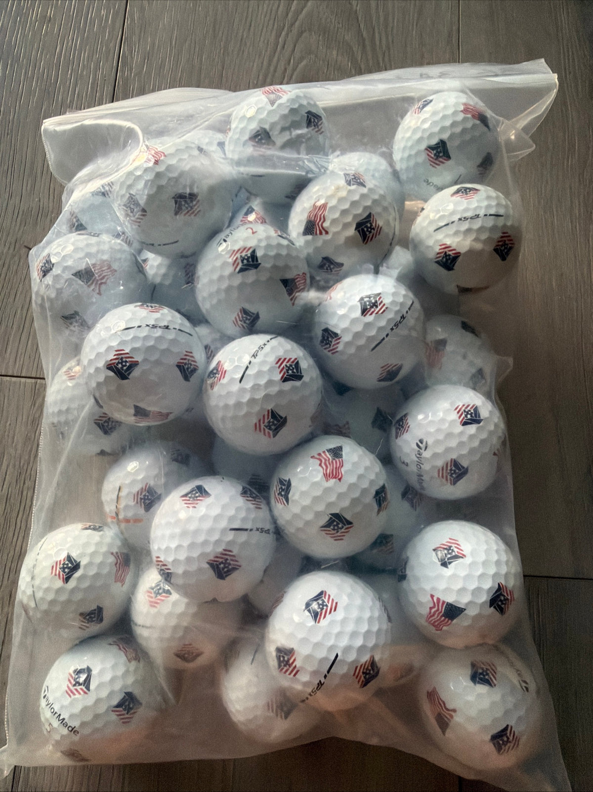 36 TaylorMade TP5x Pix USA Edition Golf Balls AAA/2nd Grade