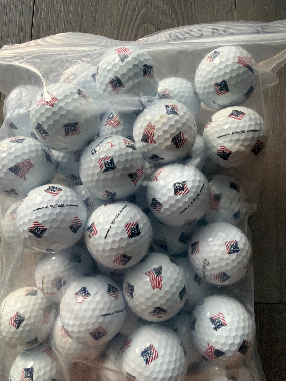 36 TaylorMade TP5x Pix USA Edition Golf Balls AAA/2nd Grade