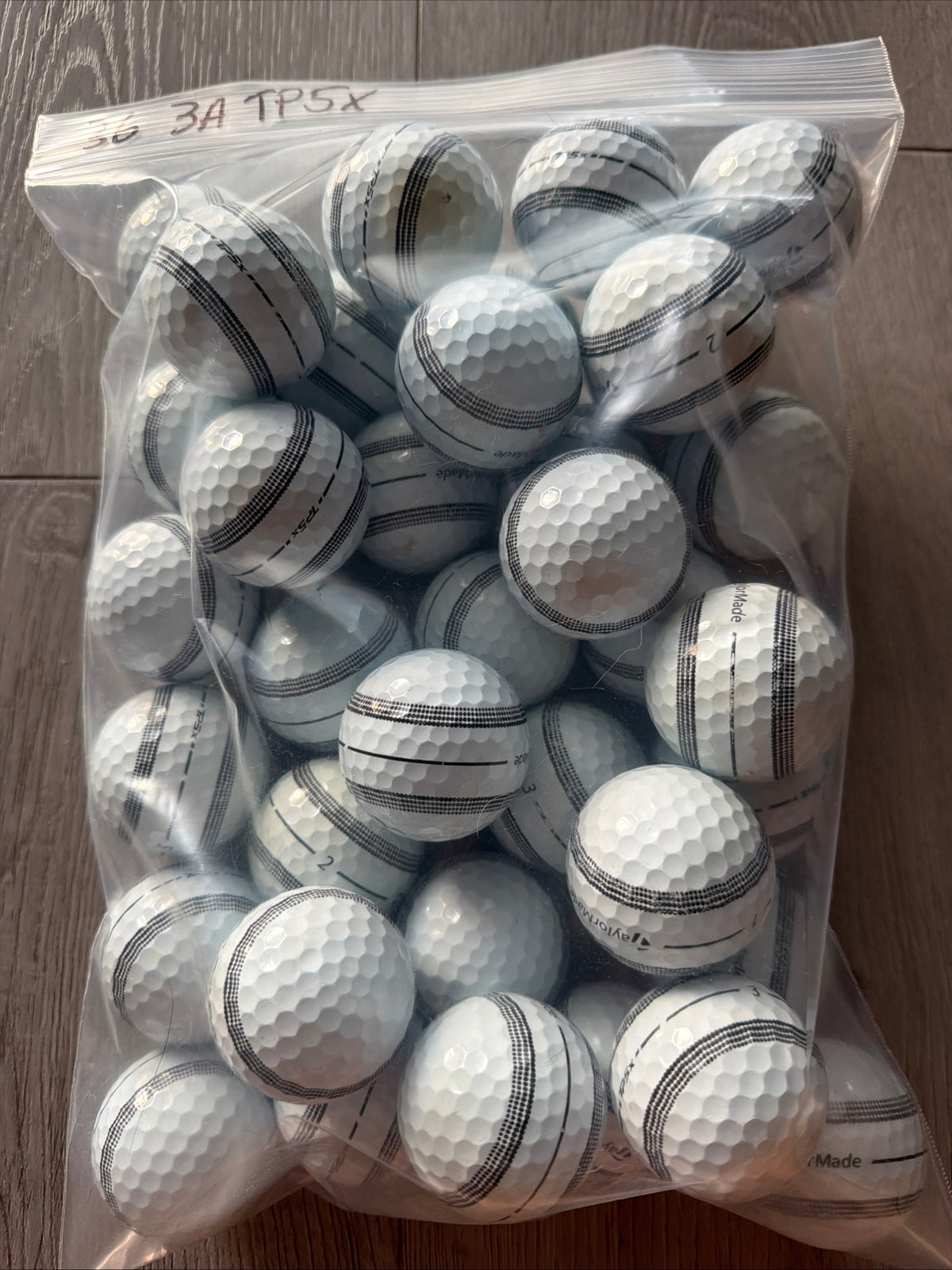 36 TaylorMade TP5X Stripe Golf Balls AAA/2nd grade