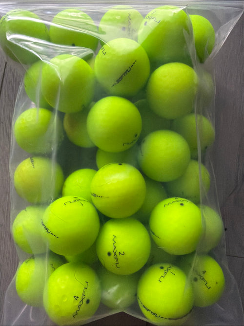 36 Maxfli Softfli Green Golf Balls AAA