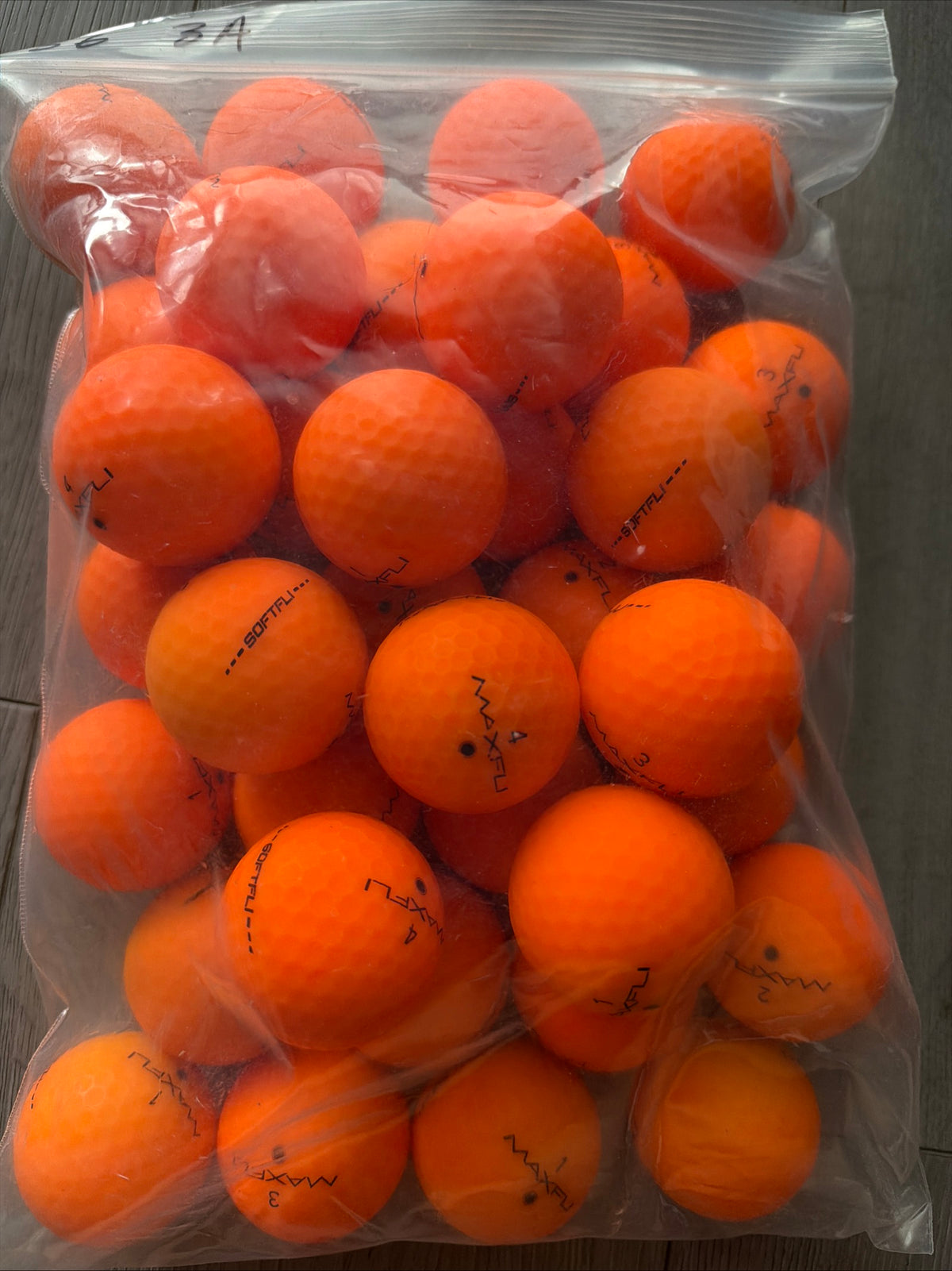 36 Maxfli Softfli Orange Golf Balls AAA