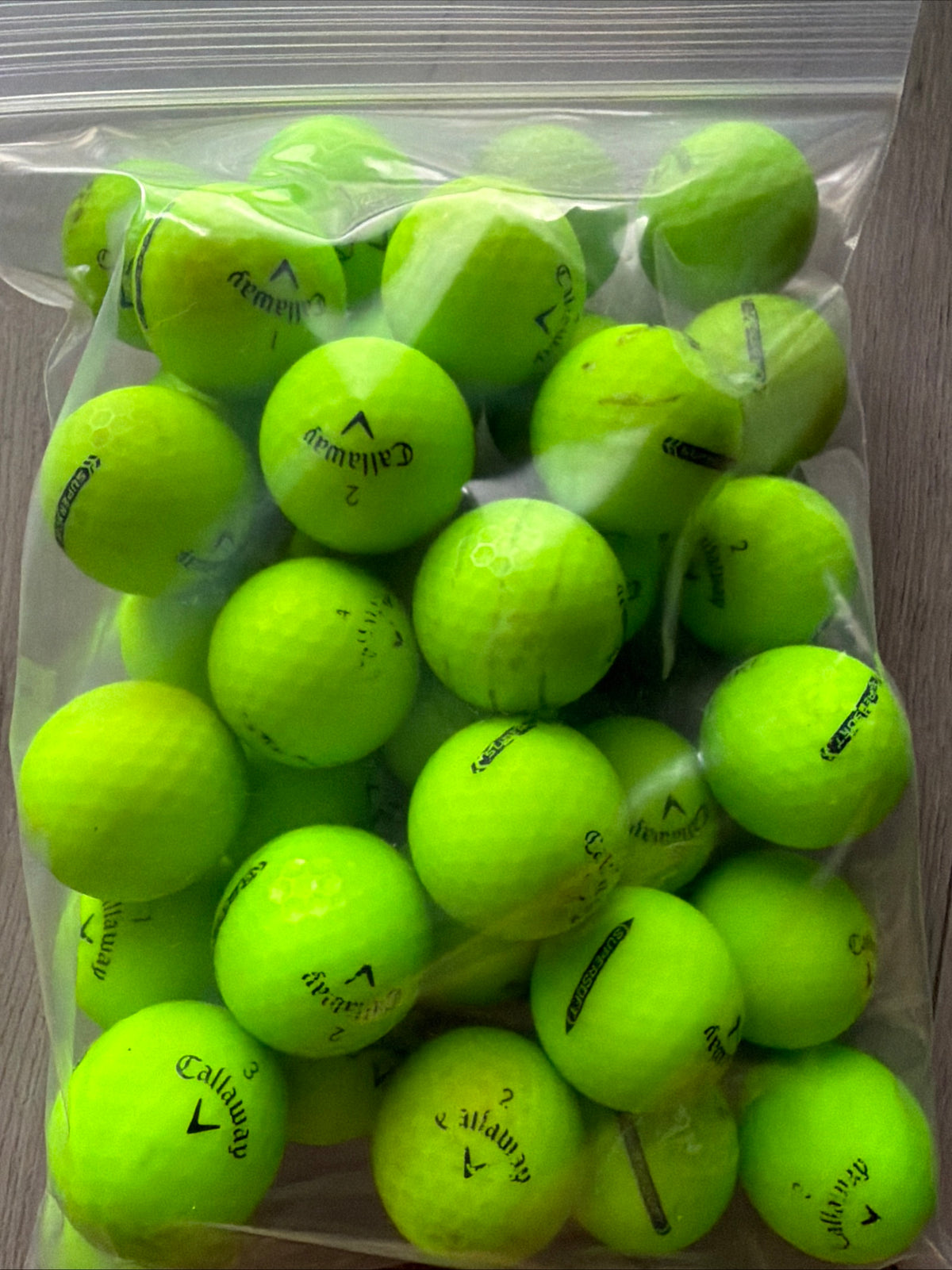 36 Callaway Supersoft Green AAA Golf balls