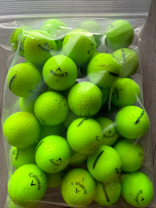 36 Callaway Supersoft Green AAA Golf balls