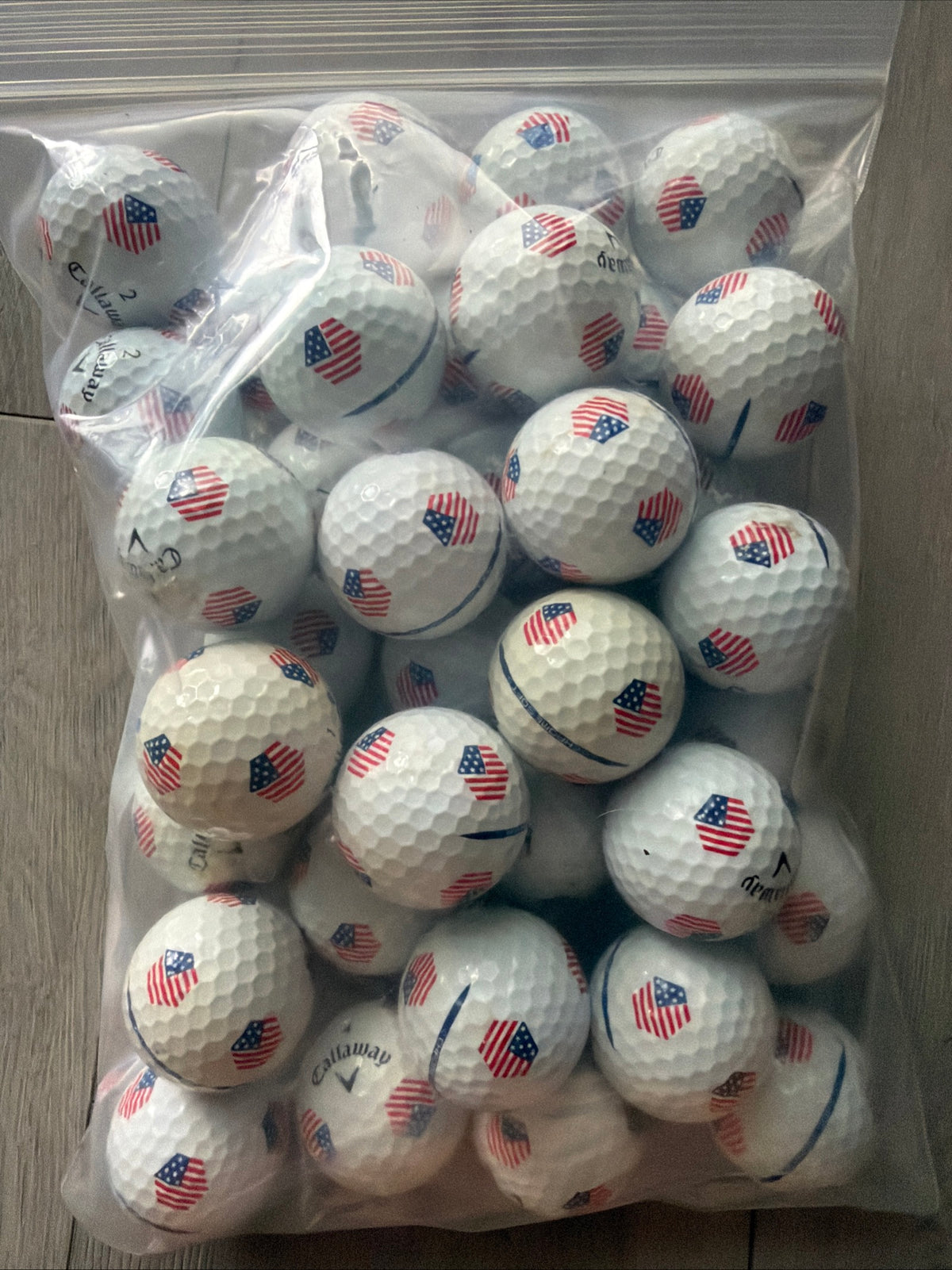 36 Callaway Chrome Soft USA Truvis AAA/2nd Grade Golf Ball