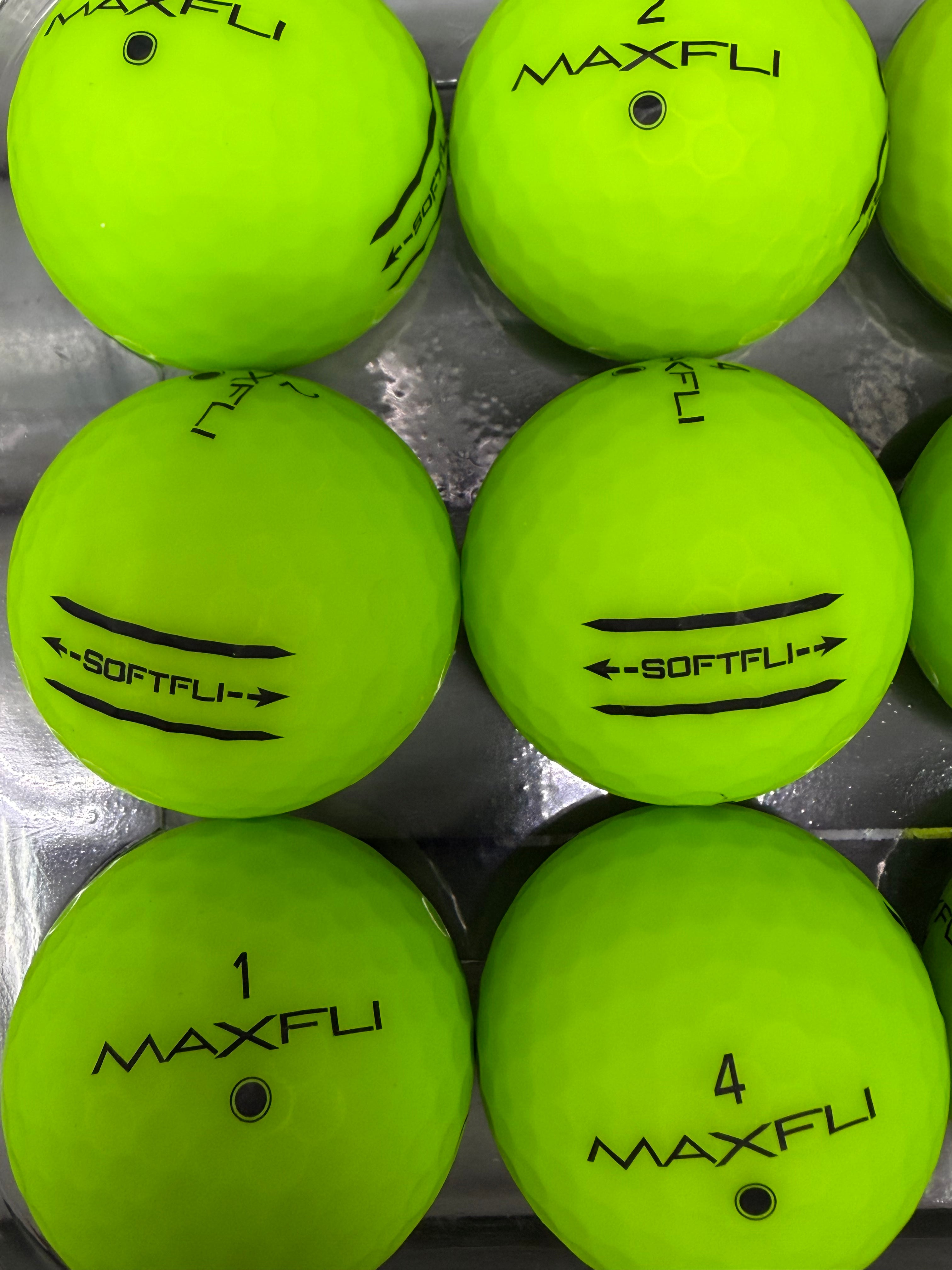 Maxfli Softfli Mint Condition Matte Green DZ