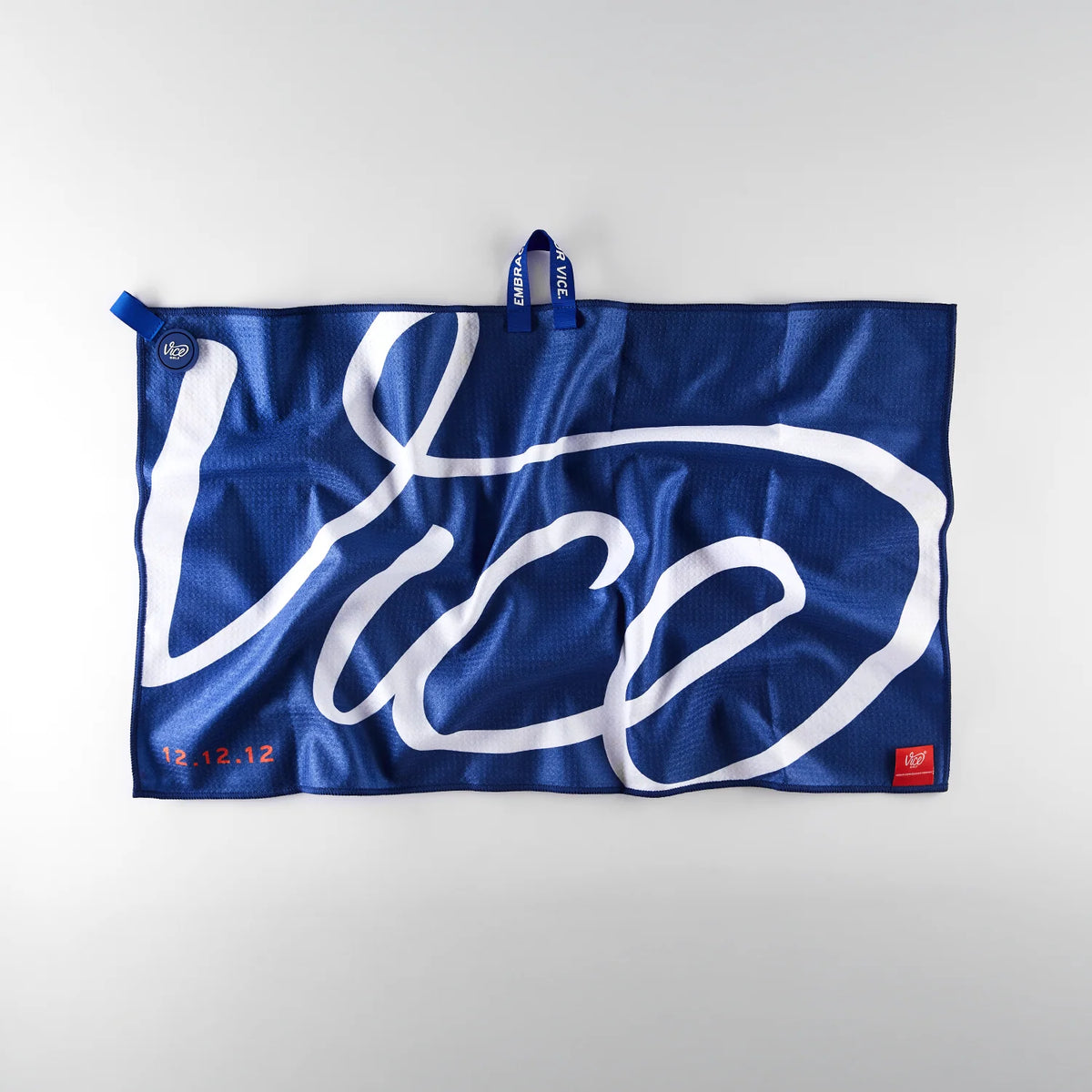 Vice Shine Golf Towel Red/Blue