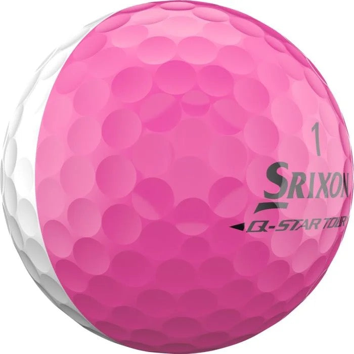 Srixon Q-Star Divide Pink/White Golf Balls