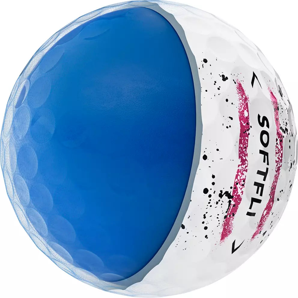 Maxfli SoftFli Graffiti Golf Ball Premium Condition