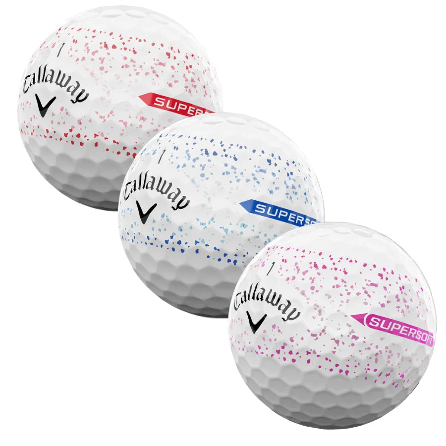 Callaway Supersoft Splatter 360 Mint Condition  - Dozen