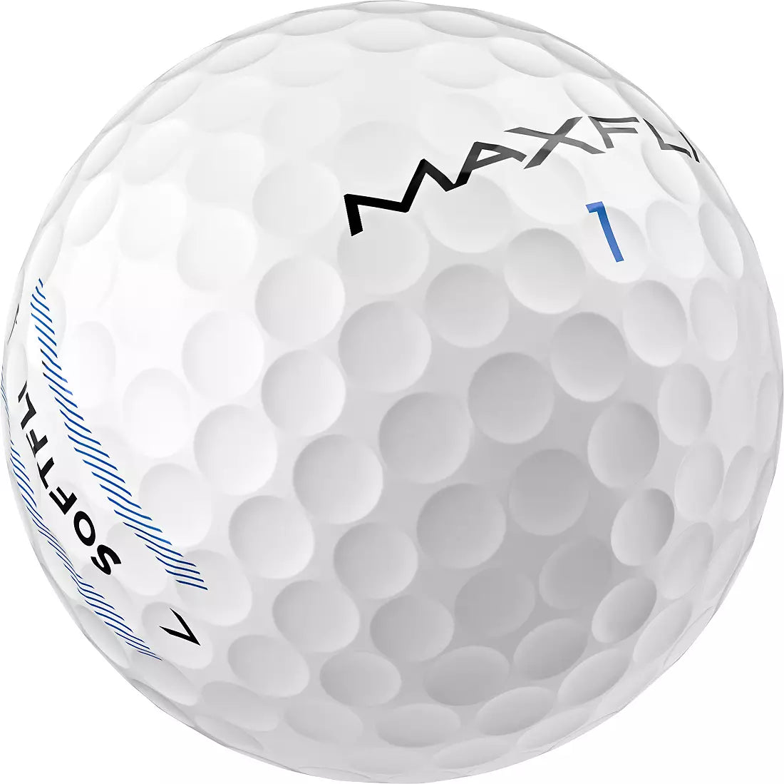 Maxfli Softfli Mint Condition Golf Ball - White