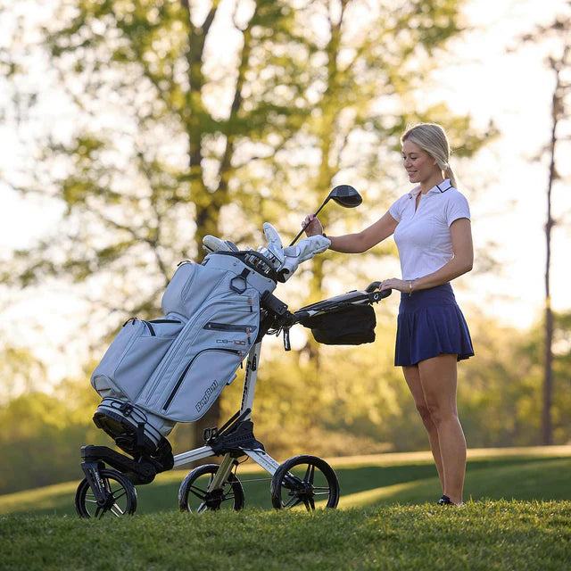 BagBoy Nitron Swivel Golf Push Cart Sand / Black