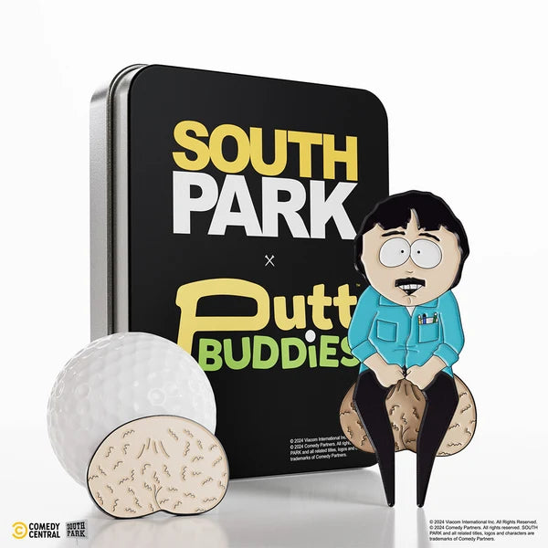 Putt Buddies South Park Big Balls Randy Golf Divot Tool with Bouncing Balls Marker