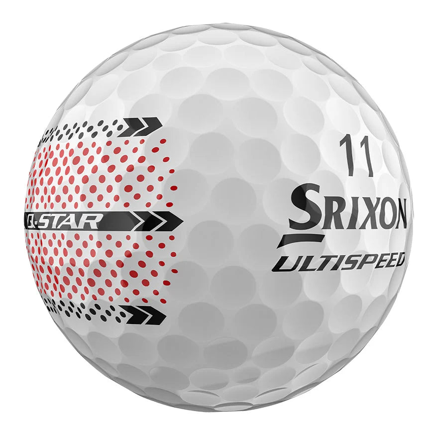 Srixon Q-STAR ULTISPEED Golf Balls Trackline