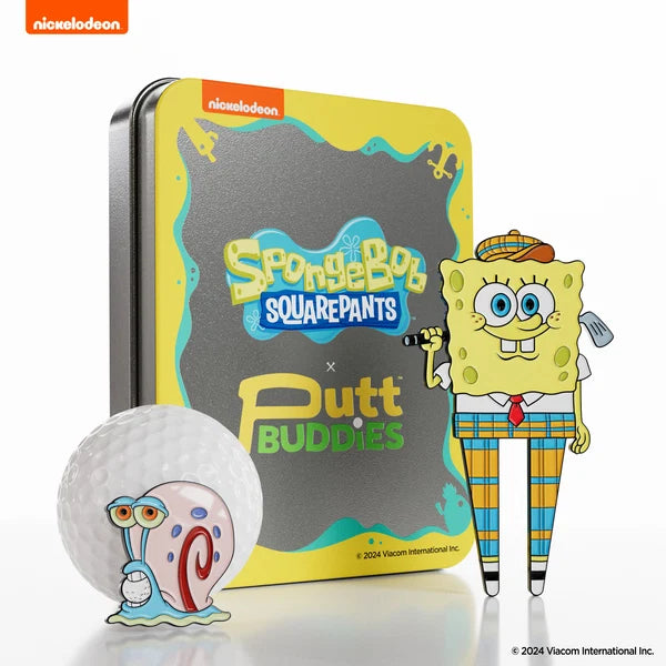 Putt Buddies SpongeBob SquarePants Golf Divot Tool with Gary the Snail Ball Marker