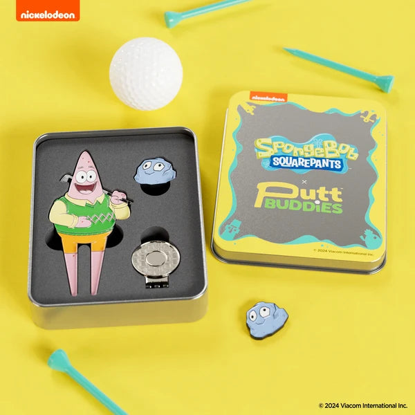 Putt Buddies SpongeBob SquarePants Golf Divot Tool with Gary the Snail Ball Marker