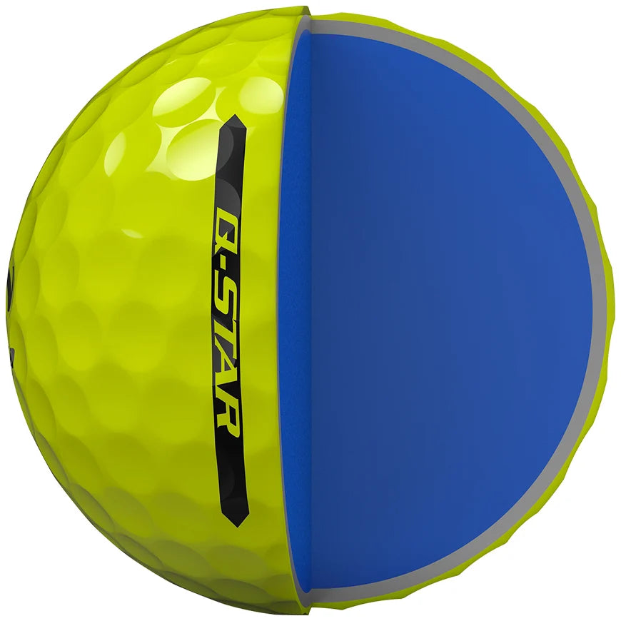 Q-STAR ULTISPEED Golf Balls Yellow