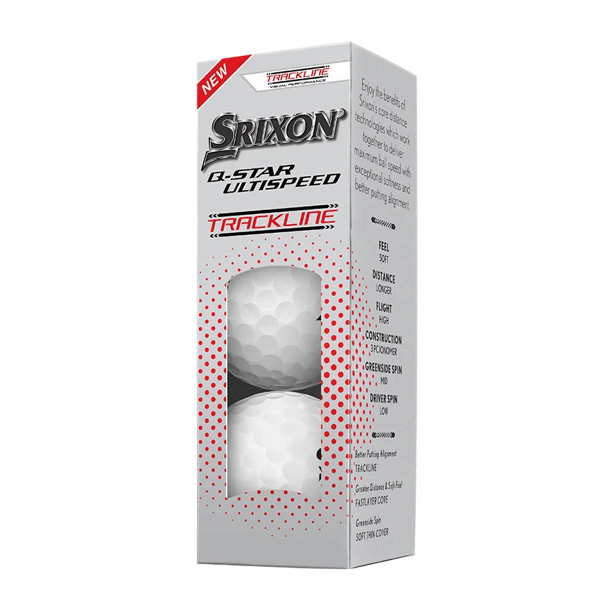 Srixon Q-STAR ULTISPEED Golf Balls Trackline