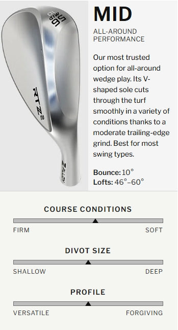 Cleveland Golf RTZ 2 Tour Satin Wedge