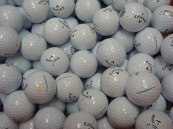 Callaway Supersoft Golf Balls, 50 Pack – 2nd Grade White