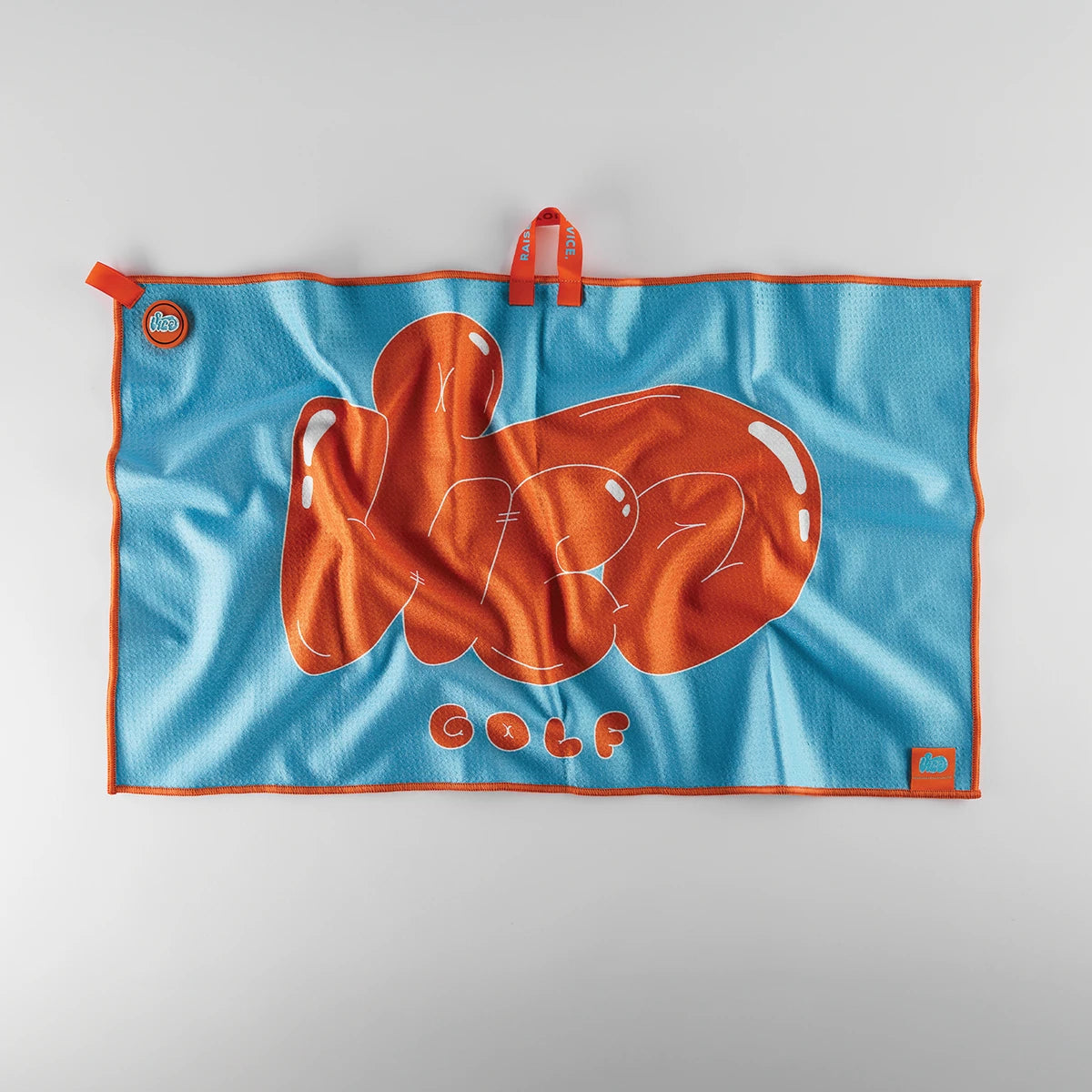 Vice Shine Junior - Blue Magnetic Golf Towel