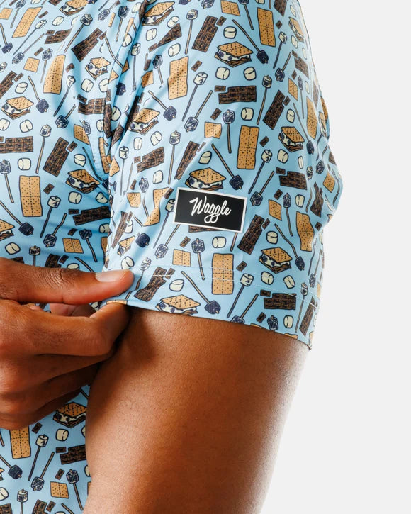 Waggle Want S'more Men's Polo